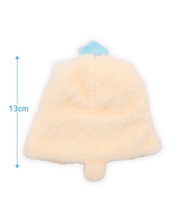 Mother garden しろたん ついてきちゃうしろたん マスコット 着せ替え服  《らっこいぬポンチョ》 らっこいぬポンチョ