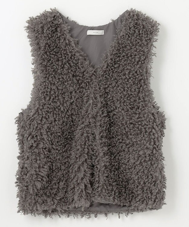 ANY 【手洗い可】カールボアジレ チャコール