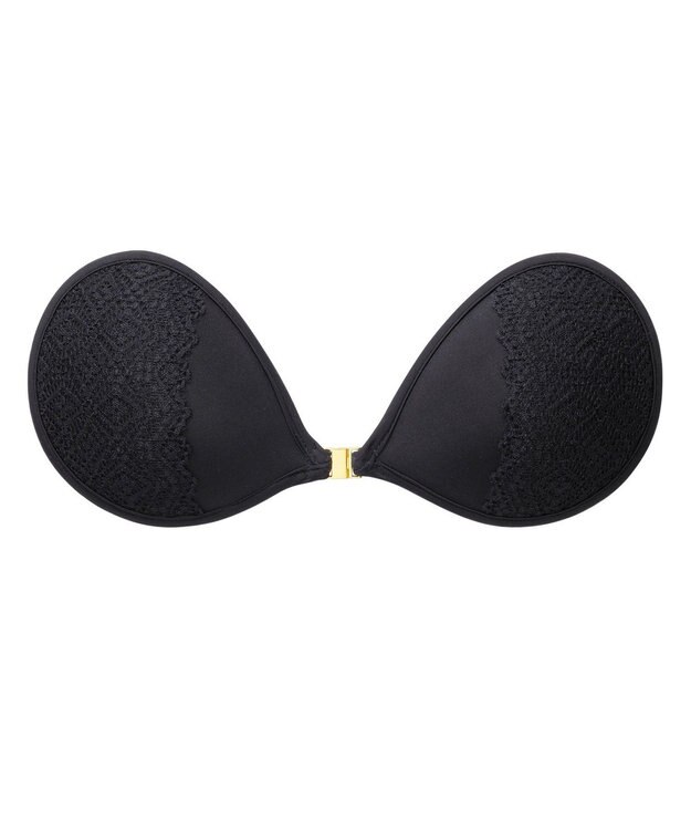 BRADELIS New York 【NuBra / ボリュームアップ】パテッドヌーブラ  ワイルド デザインヌーブラ ブラック