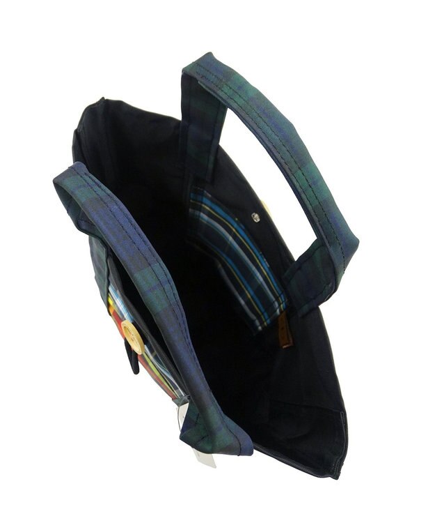 +RING 【水・汚れに強い】【B5サイズ】撥水ミニトートバッグ S CHK SR255 マルチカラー