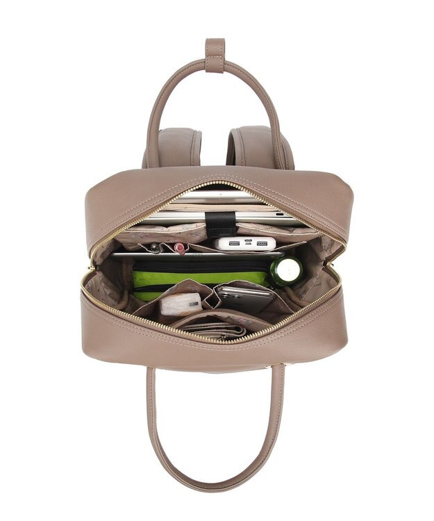 style code 【MERCURYDUO/マーキュリーデュオ】メタルアイレット　2WAY ラージリュック　推し活大容量バッグ オーク