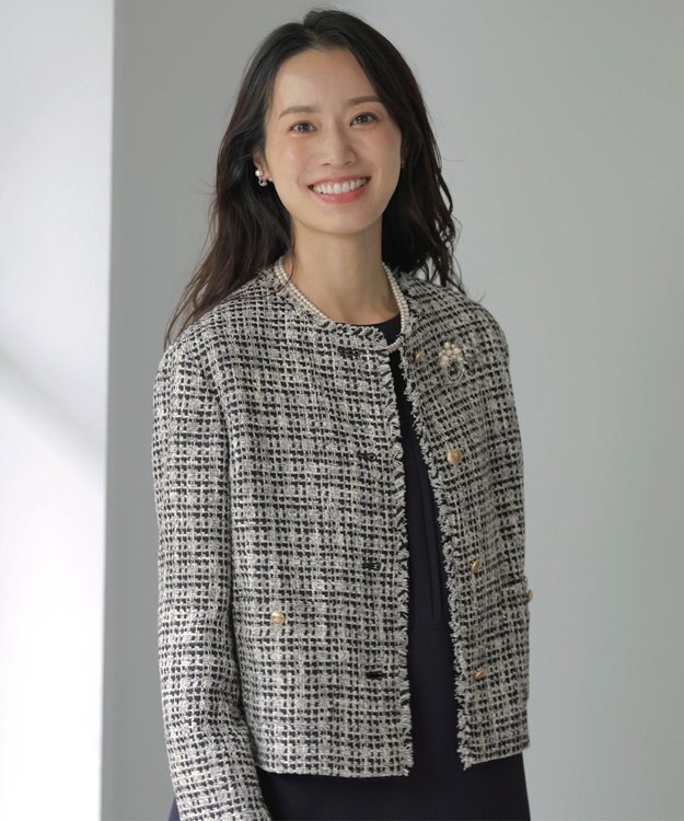 J.PRESS LADIES リースブーケ ブローチ シルバー系