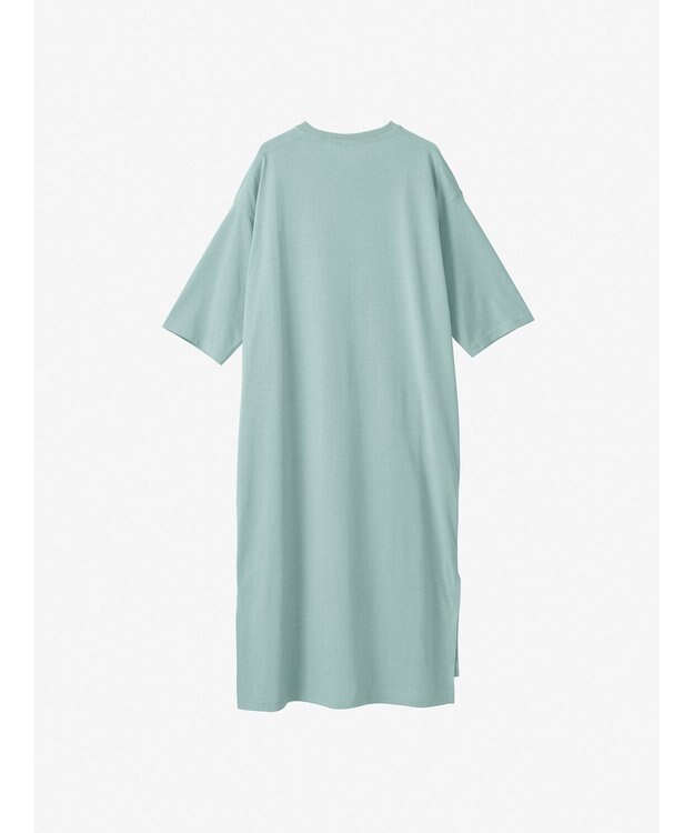 HELLY HANSEN 【抗菌防臭・速乾・UVカット】ショートスリーブワンポイントワンピース ミスティグレー