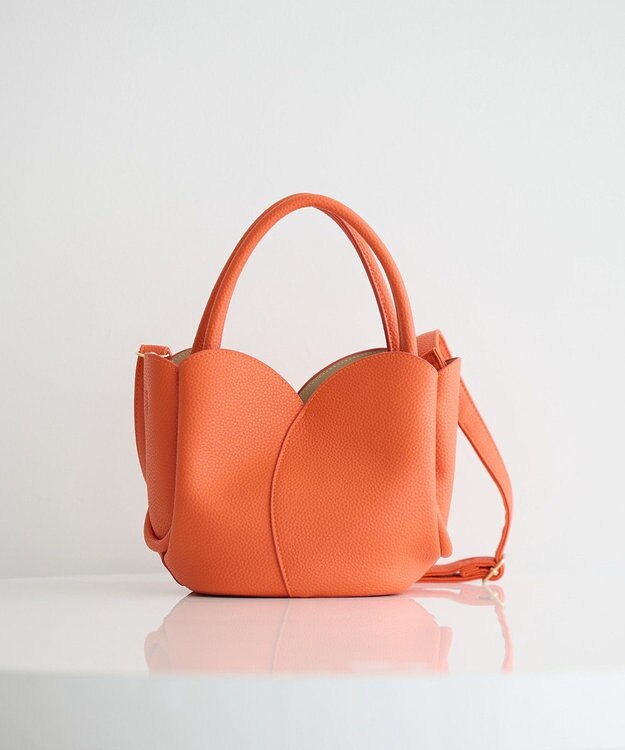 earth music&ecology チューリップバッグ Orange