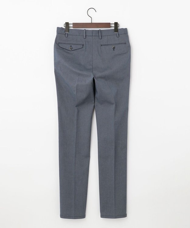 JOSEPH ABBOUD 【オーガニックコットン】シャンブレードビー パンツ ネイビー系