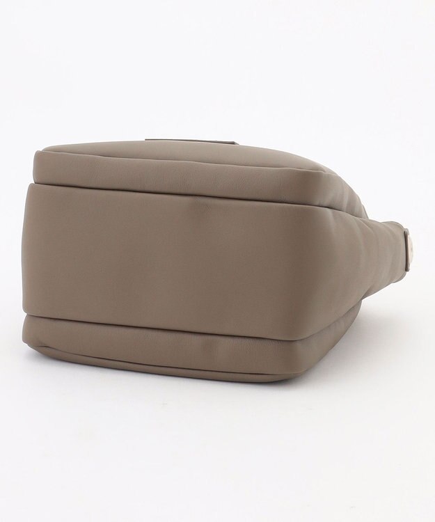 Y'SACCS カウレザー すっきり2wayミニトート グレージュ