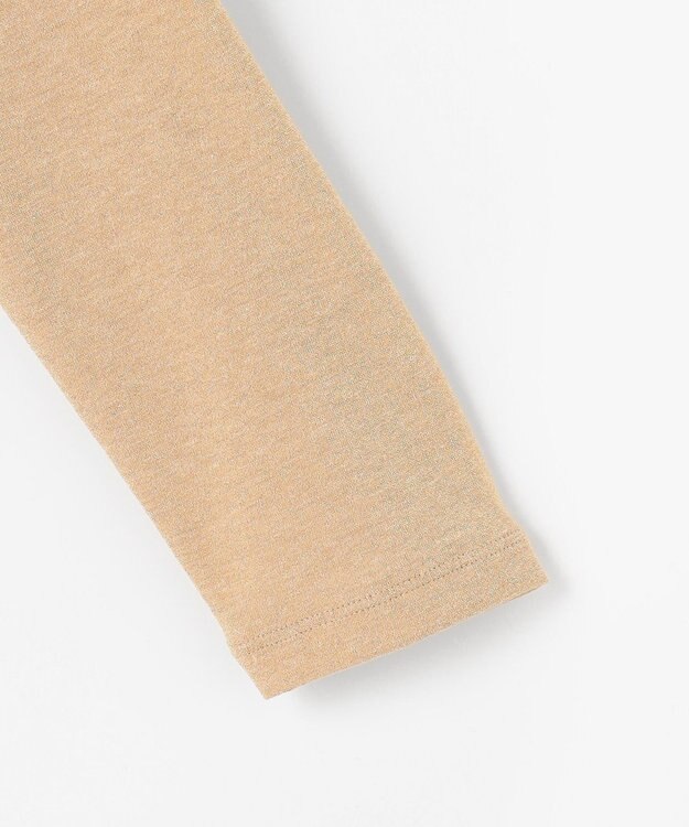 自由区 【カタログ掲載】ラメトリコットジャージー カットソー ベージュ