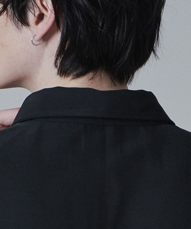 WEGO トロミBIGシャツ（S） ブラック