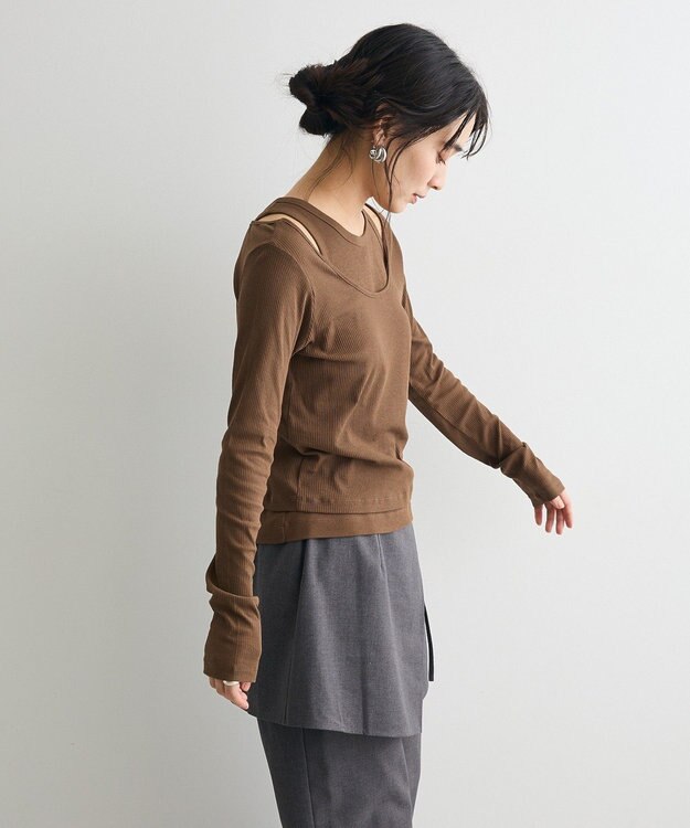 CRAFT STANDARD BOUTIQUE 2点セット/タンクトップ＆ロンT Mocha