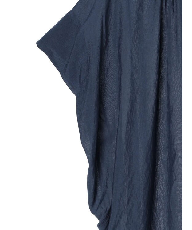 CRAFT STANDARD BOUTIQUE ウ゛ィンテージボイル２ＷＡＹタックブラウス Deep Blue