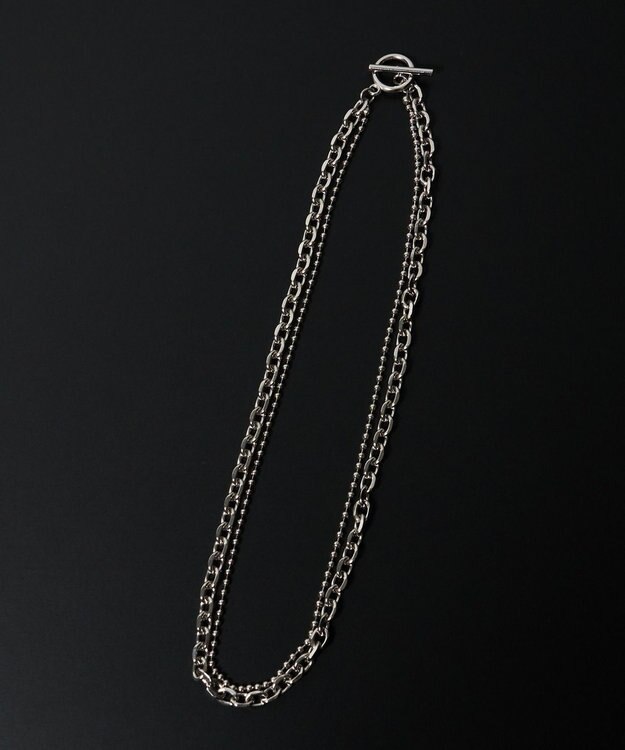 WEGO M2連チェーンネックレス 柄2