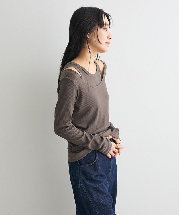 CRAFT STANDARD BOUTIQUE 2点セット/タンクトップ＆ロンT Charcoal Gray