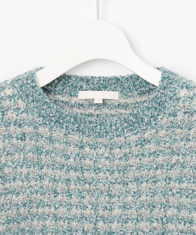 自由区 S ツイーディー ニット ブルー系