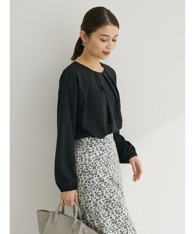 Green Parks ランダムタックブラウソー Black