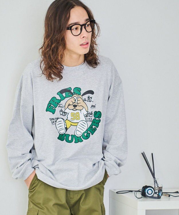 WEGO 【ユニセックス着用ITEM】アソートグラフィックロンT 柄6