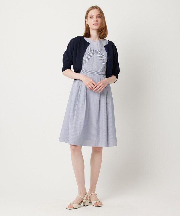 TOCCA 【接触冷感・UV90%以上カット・洗える】BALOON カーディガン ネイビー系