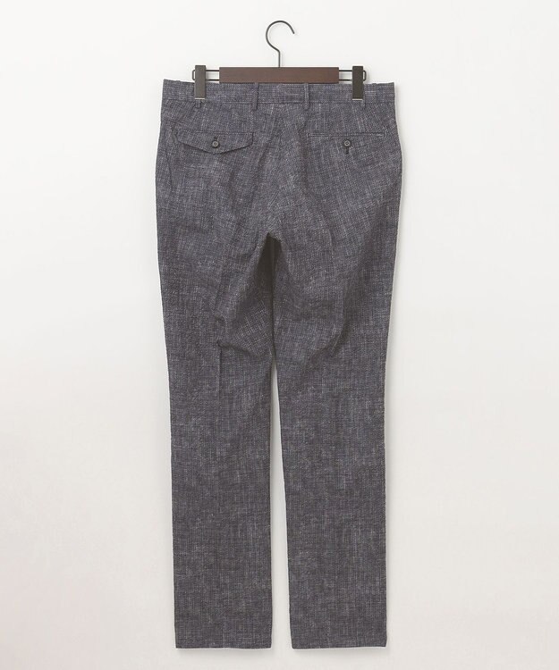 JOSEPH ABBOUD 【ウエストも伸びる！ストレッチ・洗える・軽量・防しわ・速乾・エコ撥水】ライトウェーブ パンツ グレー系1