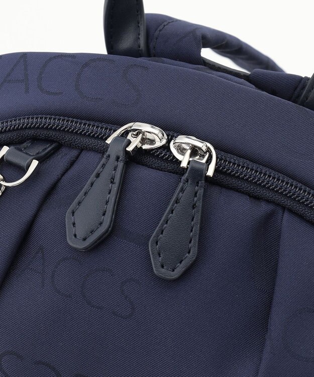 Y'SACCS ロゴジャカード　ミニリュックサック ネイビー