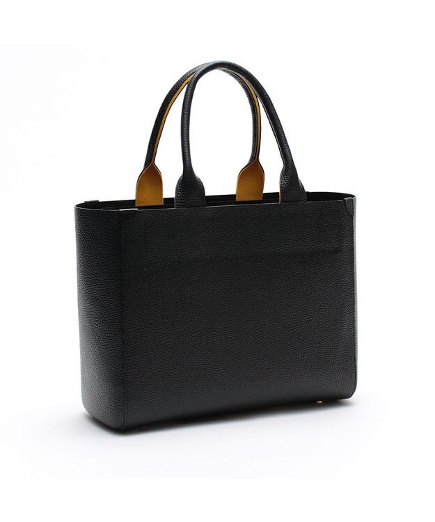 A.D.M.J. 【牛革】シンプル ショーントート ブラック