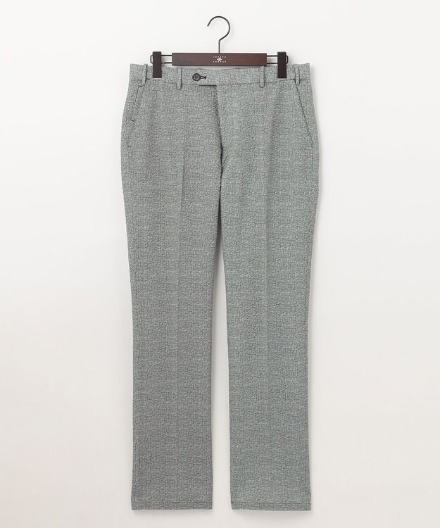 JOSEPH ABBOUD 【ウエストも伸びる！ストレッチ・洗える・軽量・防しわ・速乾・エコ撥水】ライトウェーブ パンツ ライトグレー系