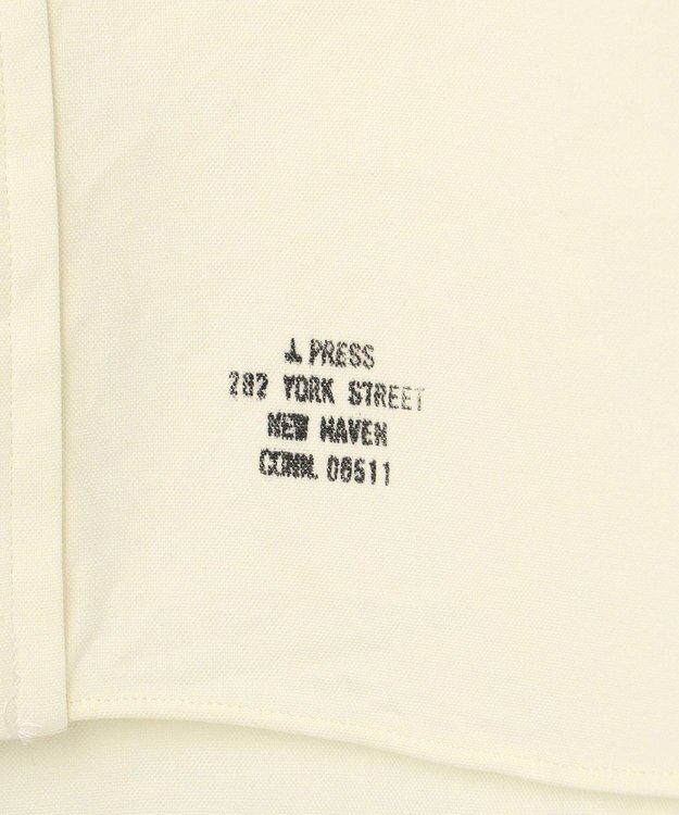 J.PRESS MEN 【J.PRESS ORIGINALS】【UNISEX】Oxford Half Sleeve Shirt / B.D. / Baggy-Fit イエロー系