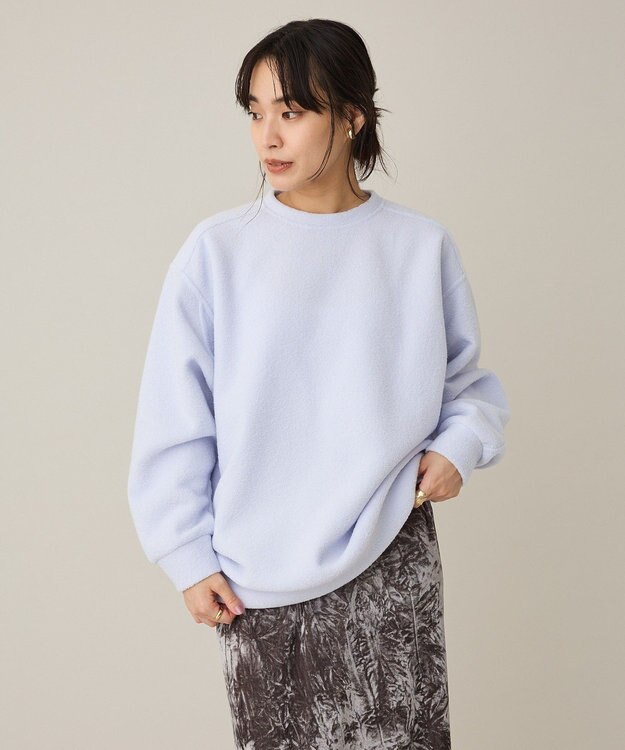 CRAFT STANDARD BOUTIQUE パイル風カットソーチュニック Lilac