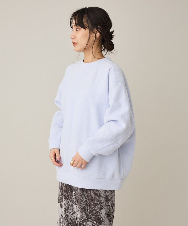 CRAFT STANDARD BOUTIQUE パイル風カットソーチュニック Lilac