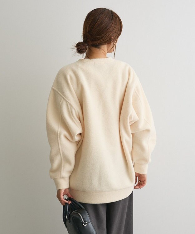 CRAFT STANDARD BOUTIQUE パイル風カットソーチュニック Ivory