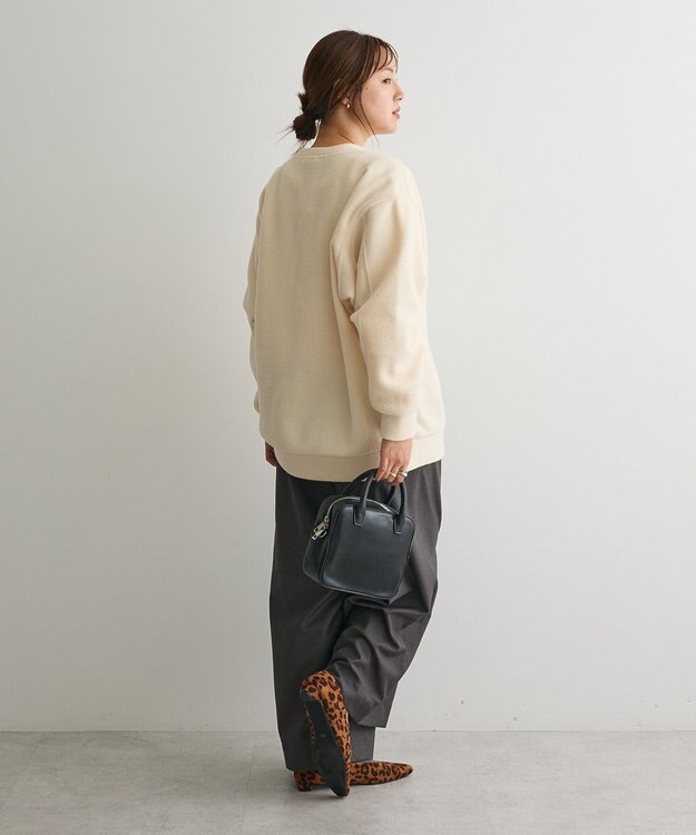 CRAFT STANDARD BOUTIQUE パイル風カットソーチュニック Ivory