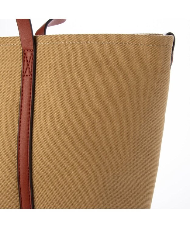 UNBILLION カシュカシュ cachecache / ツイルキャンバスビッグトートバッグ カーキ