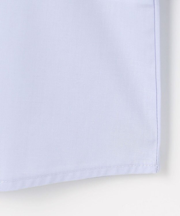 組曲 KIDS 【150-170㎝】 レースリボンタイブラウス サックスブルー