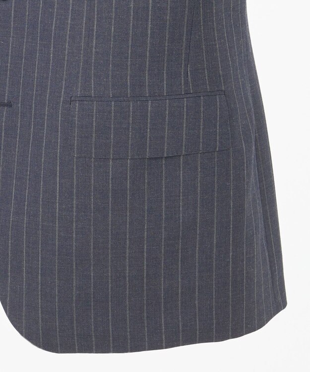 J.PRESS MEN 【WILLIAM HALSTEAD】サヴィルローヤーン カウントストライプ スーツ ダルブルー系2