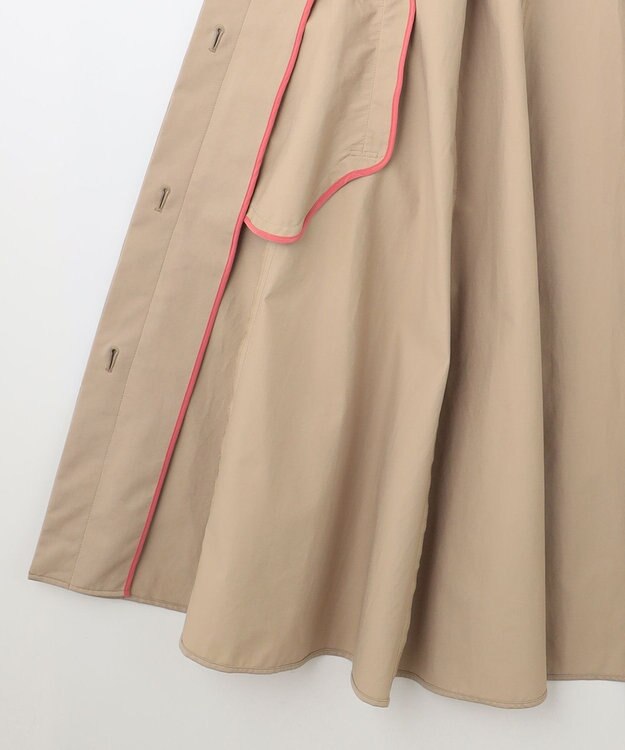 TOCCA 【洗える】TORCH 襟付きコート ベージュ系