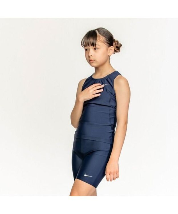San-ai Resort（三愛水着楽園） 【NIKE】ナイキ GIRLS セパレーツ水着 ネイビー