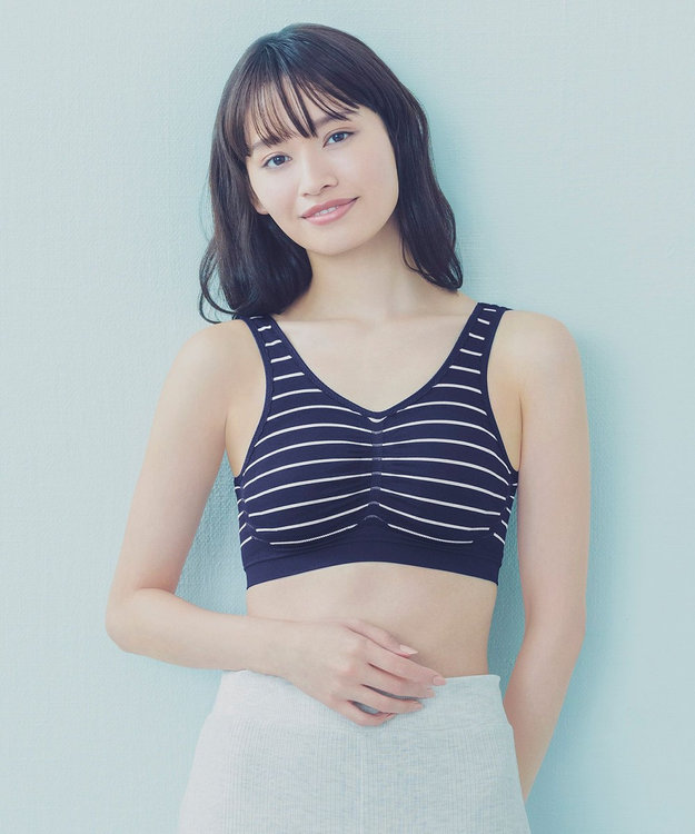 Wing ノンワイヤーブラ　【ナイトアップブラ】　寝るとき用ブラ　夜のバストケア　ウイング／ワコール　KB3508 コン