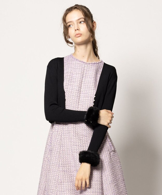 TOCCA BOOM KNIT ボレロ ブラック系