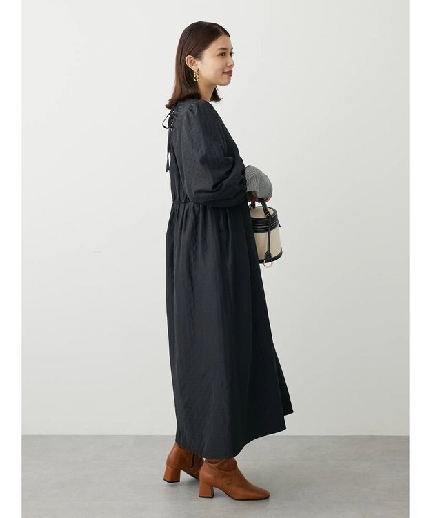 Green Parks ・ＳＵＧＡＲ　ＳＰＯＯＮ　バックオープンワンピース Black