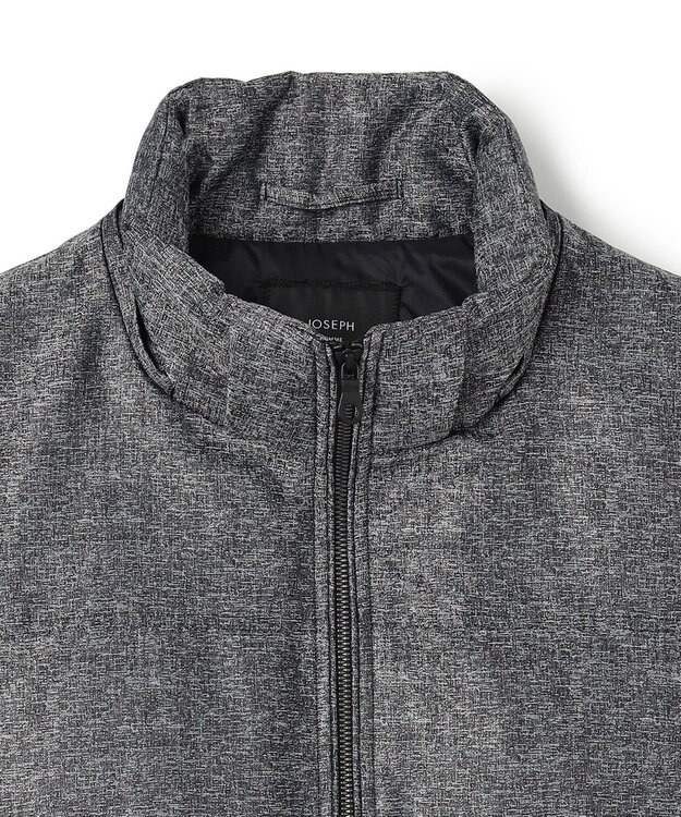 JOSEPH HOMME 【新素材】ライトラスターシャンブレー　ダウンベスト グレー系