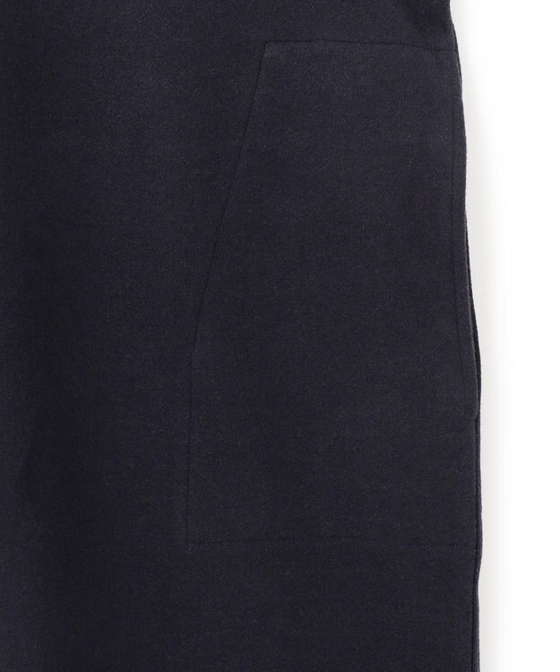 J.PRESS YORK STREET 【WOMEN】NEEDLE JERSEY ロングワンピース ネイビー系