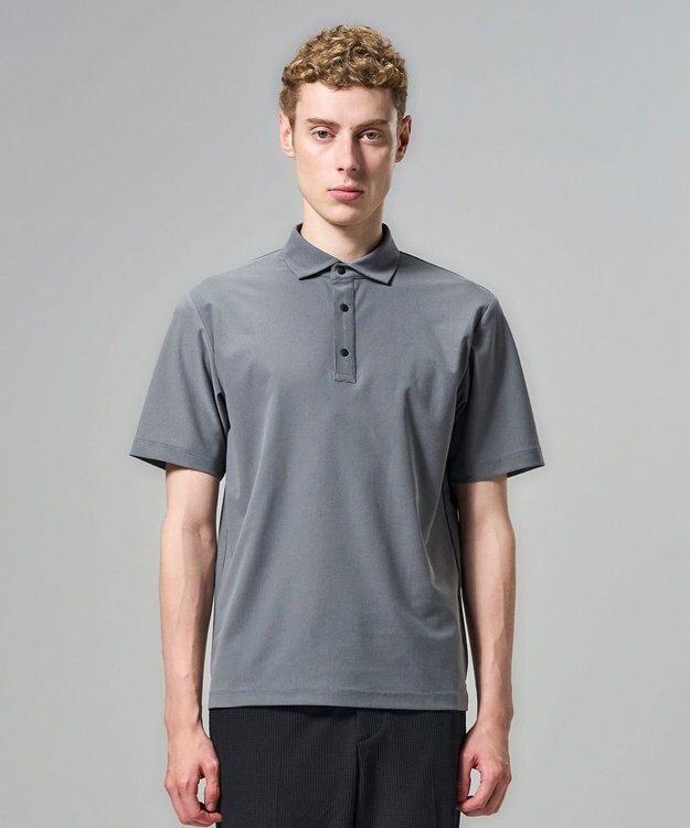 JOSEPH HOMME 【新色追加】【抜群の通気性/360度ストレッチ】エアトールストレッチ ポロシャツ ＜新色＞ライトグレー系
