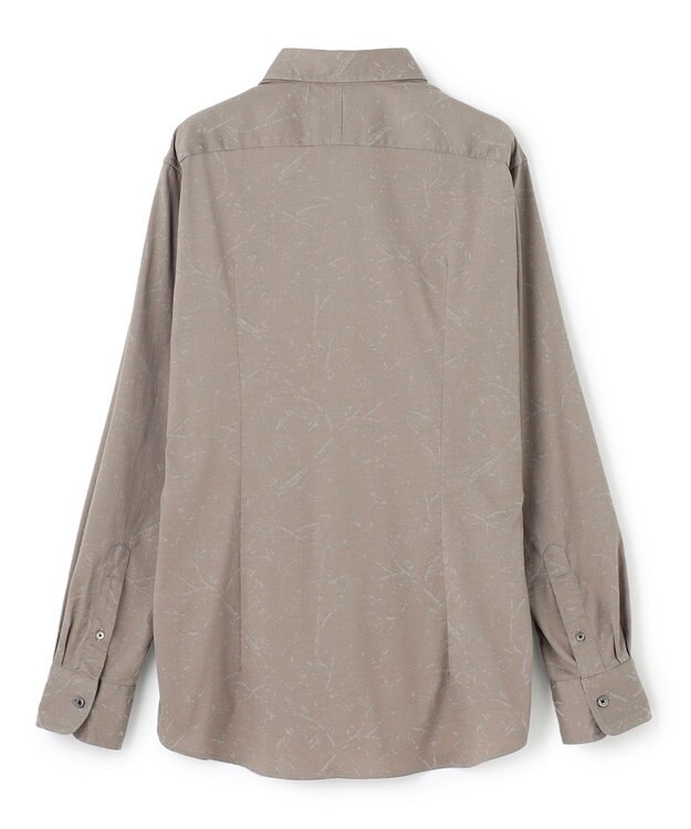 JOSEPH HOMME フォレストジャガードストレッチ　レギュラーカラーシャツ ベージュ系3