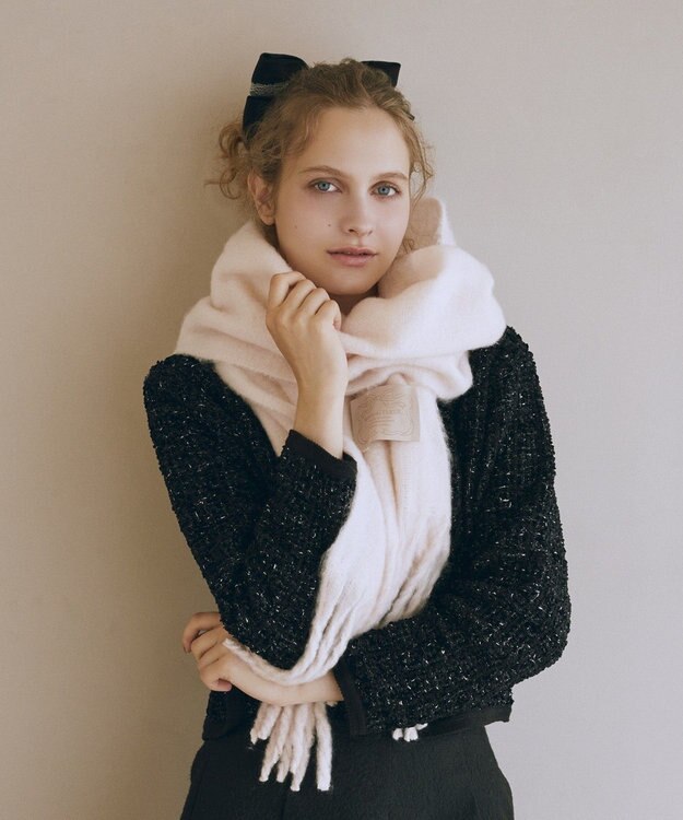 Maison de FLEUR フリンジストール Light Pink