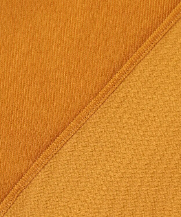 J.PRESS YORK STREET 【UNISEX】コーデュロイ バンドカラーシャツ イエロー系