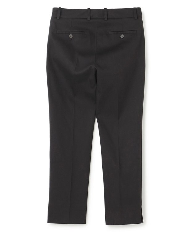 JOSEPH ライトギャバジンストレッチ　テーパードトラウザーズ Black