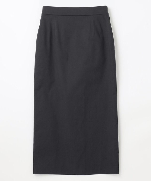 NAVE 【Nave　洗える】リリーIラインスカート ブラック系