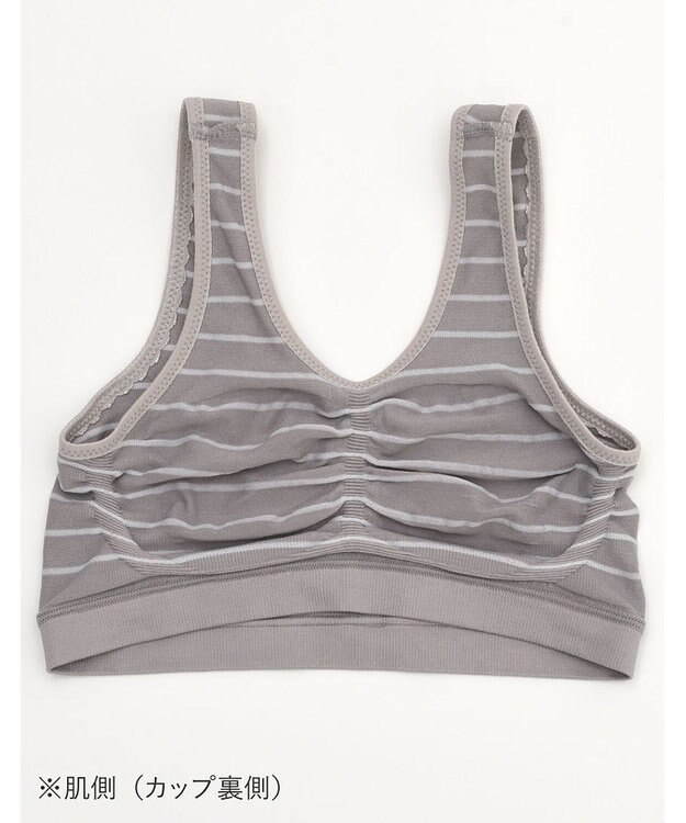 Wing ノンワイヤーブラ　【ナイトアップブラ】　寝るとき用ブラ　夜のバストケア　ウイング／ワコール　KB3508 ブラウン