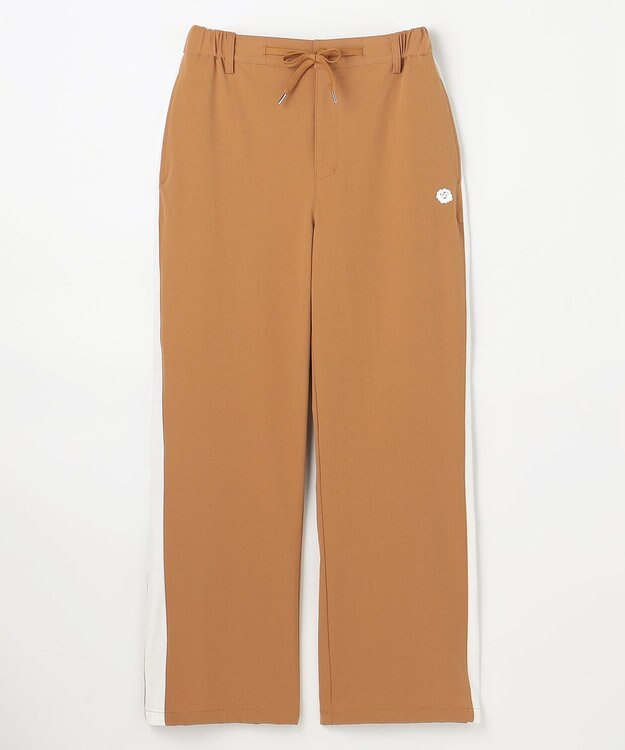 PW CIRCULUS 【WOMEN】サイドラインストレートワイドパンツ ゴルフウェア レディース ベージュ系