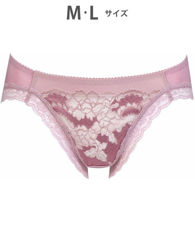 WACOAL ショーツ 【重力ケアブラ】 BXB194とペア はきこみ丈あさめ ナイロンベア天竺素材(バック) レディース PXB194 /ワコール ストロベリー