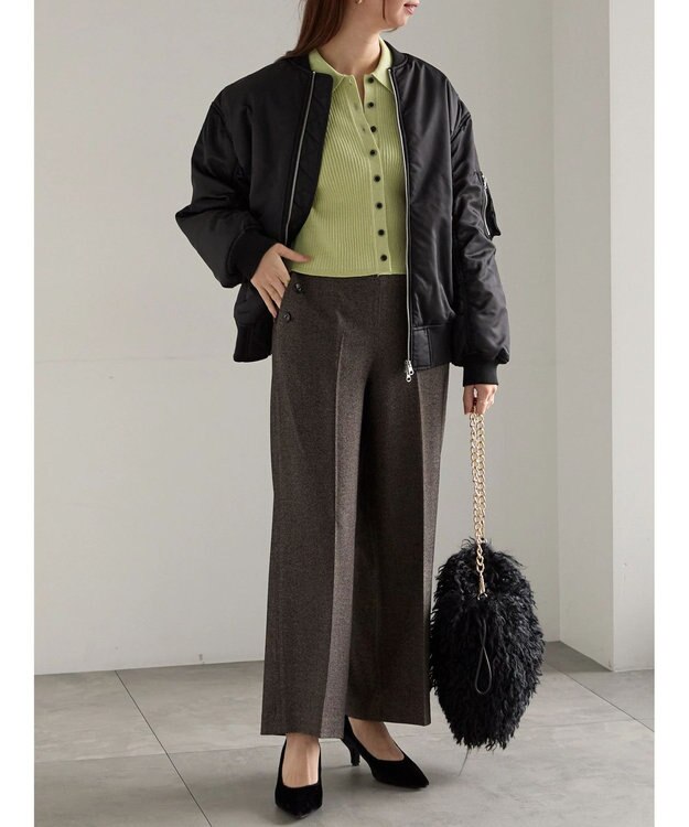 Te chichi MA-1ブルゾン ブラック