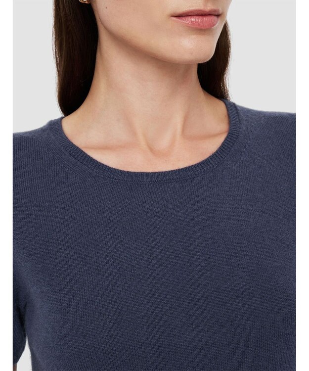 JOSEPH 【洗える】ライトピュアカシミヤ　ニットTシャツ Harbour